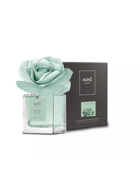 Profumatore D'ambiente Rosa Diffuser Cuoio e Frutti 100 Ml
