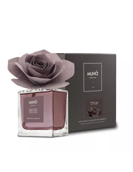Profumatore D'ambiente Rosa Diffuser Vaniglia e Liquirizia 100 Ml
