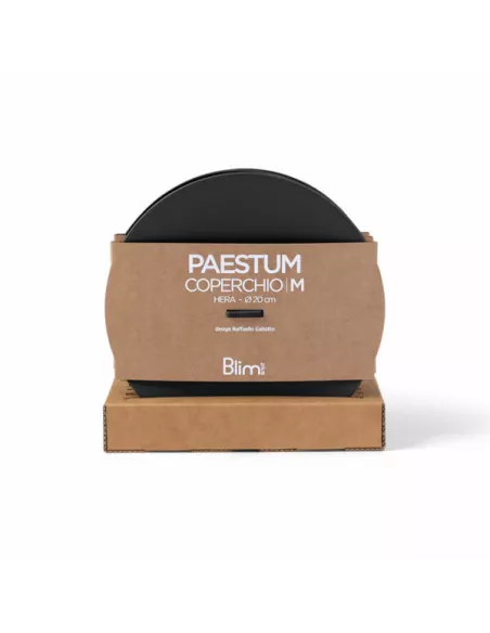 Coperchio Paestum M Carbon Black