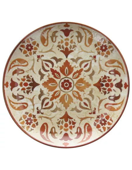 Servizio Piatti 18 Pz In Porcellana Tangerine Made In Italy