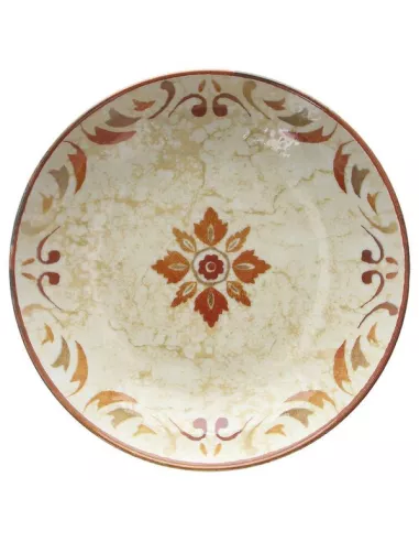 Servizio Piatti 18 Pz In Porcellana Tangerine Made In Italy