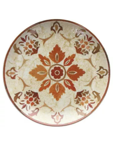 Servizio Piatti 18 Pz In Porcellana Tangerine Made In Italy