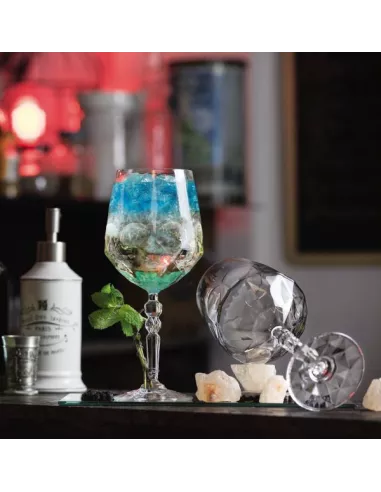 Set 6 Calici Spritz In Vetro Trasparente Made In Italy