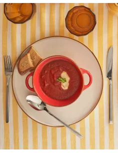 Concerto Corallo Ciotola Zuppa Con Manici 600cc 2
