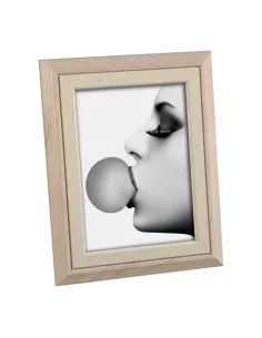 Portafoto In Mdf Colore Bianco 15x20 Cod.1635