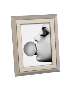 Portafoto In Mdf Colore Grigio 15x20 Cod.1635