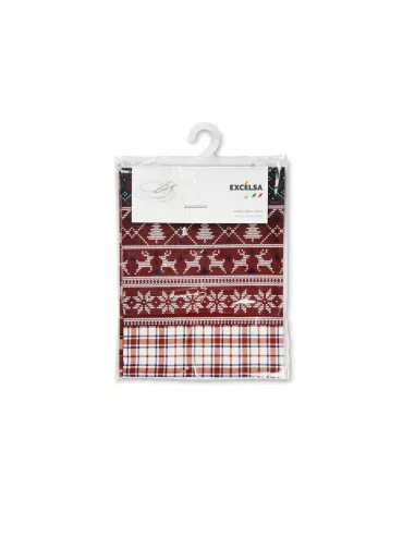 Runner Fall Winter In Cotone Cm 45x140 Excelsa Made In Italy