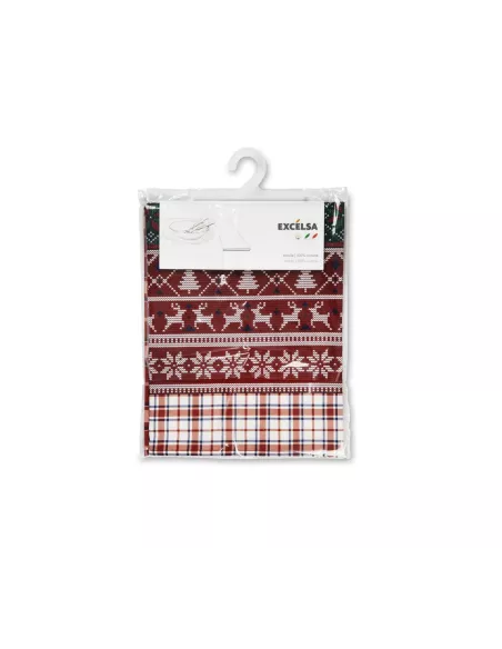 Runner Fall Winter In Cotone Cm 45x140 Excelsa Made In Italy