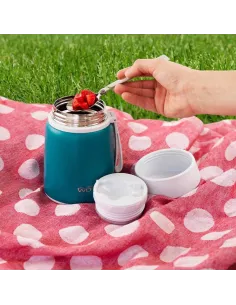 Lunch Box Termica Con Cucchiaio In Acciaio Inox - WD Lifestyle 2