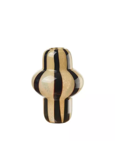 Vaso Alto in Vetro Bicolor - L'oca Nera