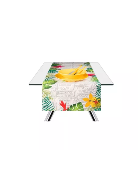 Runner Tiki In Cotone Cm 45x140 Excelsa Made In Italy