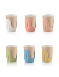 Set 6 Reggibicchieri Tierra Multicolor