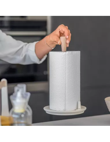 ''Roll&tear'' Portarotolo Universale Da Cucina Verde Alga Linea Tierra