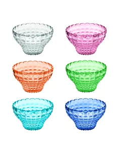 Set 6 Coppette Gelato Macedonia Cm. 12 Tiffany