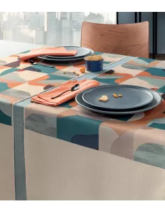 Sydney - Runner Da Tavola In Filato Antimacchia E Idrorepellente 50x155 Cm