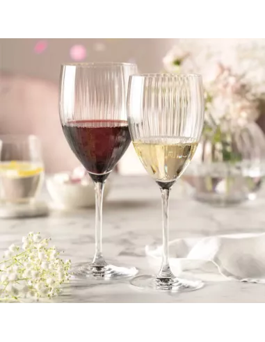 Set 6 Calici in Vetro 450ml Poesia