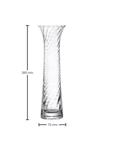 Vaso in vetro fatto a mano 26,5 cm Ravenna 2