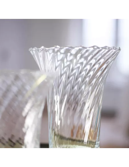 Vaso in vetro fatto a mano 14,5 cm Ravenna