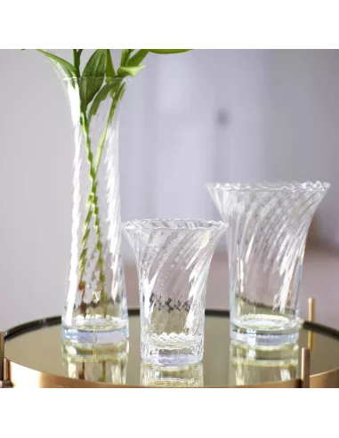 Vaso in vetro fatto a mano 14,5 cm Ravenna