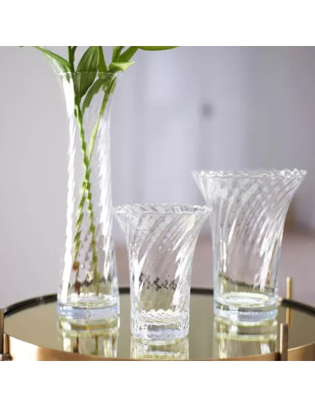 Vaso in vetro fatto a mano 14,5 cm Ravenna
