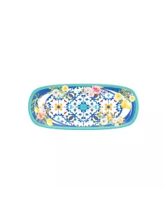 Vassoio Rettangolare in Melamina Flower&Lemon 2