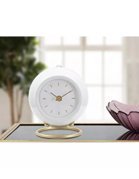 Orologio Da Tavolo Ball Bianco