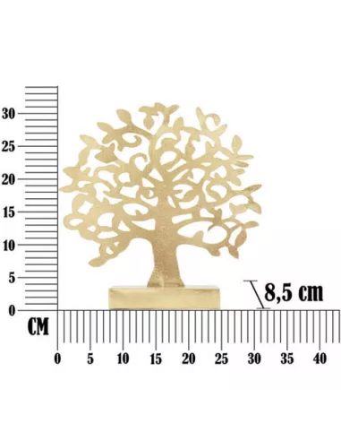 Scultura Albero Gold