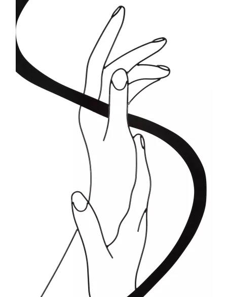 Pannello da Muro in Ferro Hands