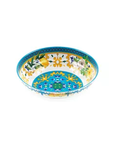 Contenitore 30 cm in Melamina Flower&Lemon