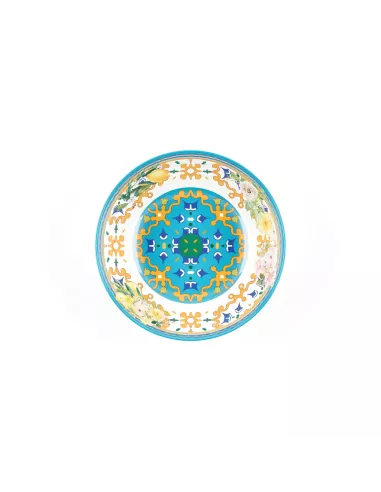 Contenitore 30 cm in Melamina Flower&Lemon