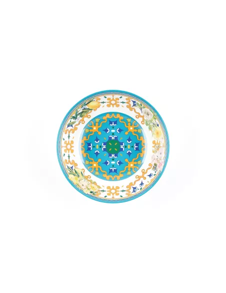 Contenitore 30 cm in Melamina Flower&Lemon