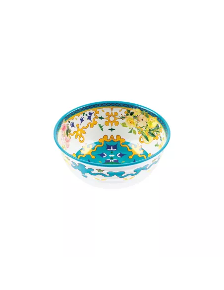 Contenitore 22 cm in Melamina Flower&Lemon