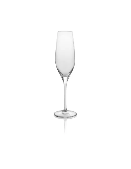 Vizio Set 6 Calice Flute H.26.5 Cl.21 Trasparente  - 8171.1  - IVV - Industria Vetraria Valdarnese  - Bicchieri e Calici