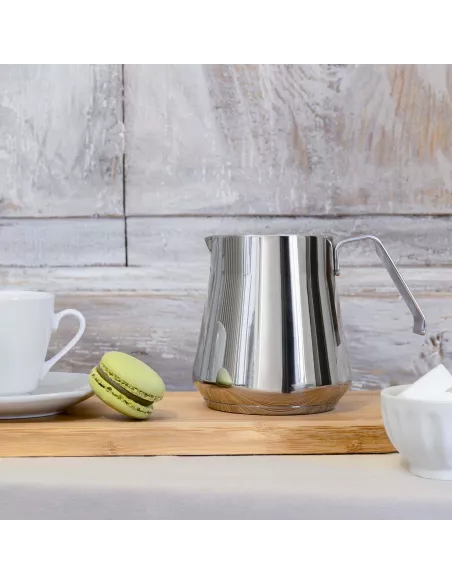 Bricco Latte 6/8 Tazze per Induzione in Acciaio Inox 18/10 - La Caffettiera