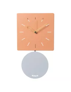 Orologio da parete Grace Pesca Con Pendolo Azzurro Polvere