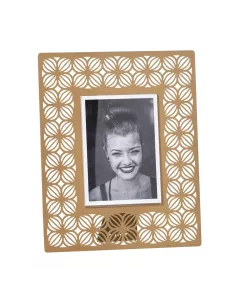 Portafoto Ikat Grande Oro Laccato