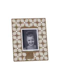 Portafoto Ikat Piccolo Oro Laccato