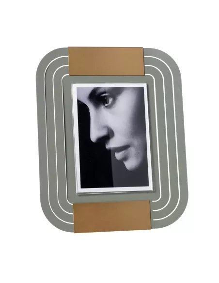 Portafoto Tudor Grande Giada Oro Laccato