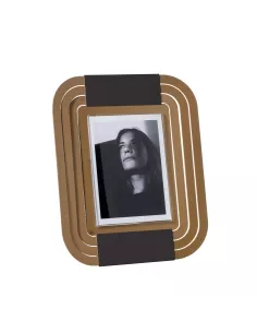 Portafoto Tudor Piccolo Oro Laccato Nero