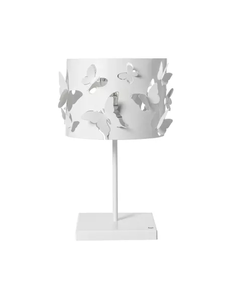 Lampada da Tavolo moderna Farfallosa Bianco