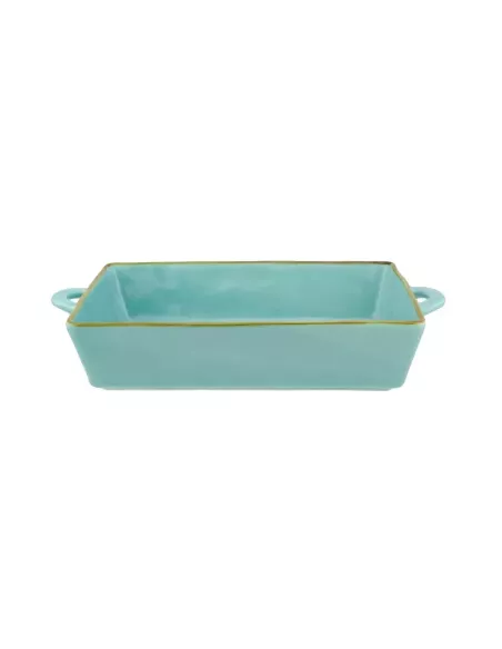 Teglia da forno Concerto Verde Acqua 37x21,7x7,5 cm
