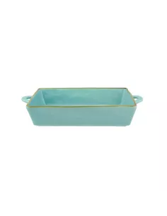 Teglia da forno Concerto Verde Acqua 29x15x6 cm