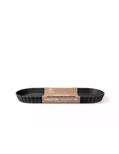 Vassoio Ovale Minerva M Carbon Black 2
