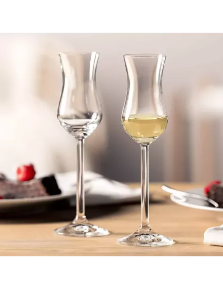 Set 6 Calici Grappa in Vetro 100ml Daily
