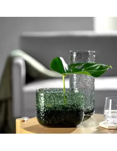 Vaso in Vetro Martello 13cm Verde 2