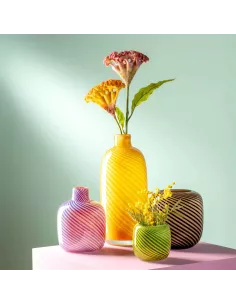 Vaso Filo Rosa in Vetro 16 cm 2