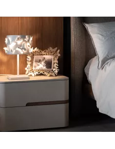 Lampada da Tavolo moderna Farfallosa Crema 2