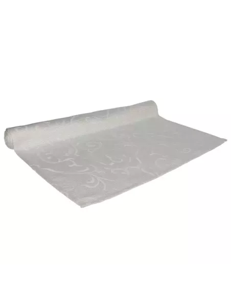 Runner Cm 50x150 Poliestere Bianco Linea Isabelle