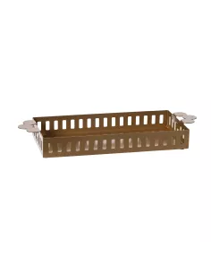 Vassoio moderno piccolo Old Oro Laccato