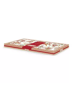 Vassoio 35x15 cm in porcellana KASHMIR 2